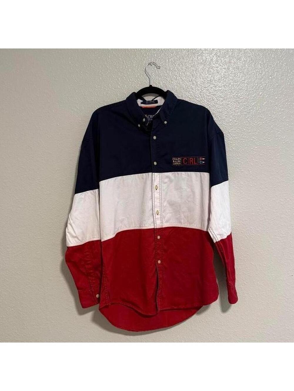 Vintage 1990s Chaps Ralph Lauren long-sleeve button-up shirt | medium